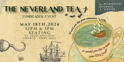 Hauptbild für The Neverland Tea Fundraiser