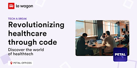 Hauptbild für Revolutionizing healthcare through code | Discover  healthtech  w/ Petal