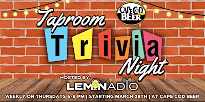 Taproom Trivia at Cape Cod Beer! primary image