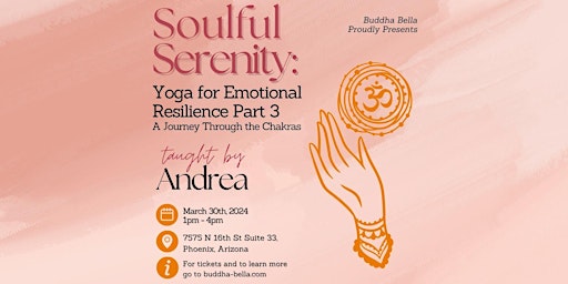 Primaire afbeelding van Soulful Serenity: Yoga for Emotional Resilience