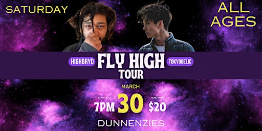 Primaire afbeelding van Kelowna "Fly High Tour" -Live @ Dunnenzies