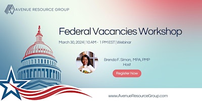 Federal Vacancies Workshop primary image