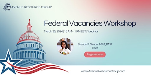 Imagen principal de Federal Vacancies Workshop