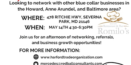 HTO's First Networking Event in Severna Park