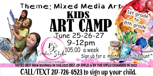 Summer Camp Week 4 June 25-26-27 primary image