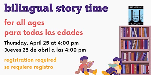 Imagem principal do evento Bilingual Story Time
