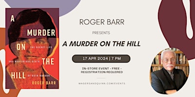 Primaire afbeelding van Roger Barr presents A Murder on the Hill