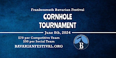 Imagem principal do evento 2024 Frankenmuth Bavarian Festival Cornhole Tournament