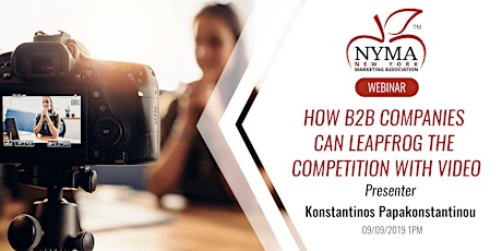WEBINAR:How B2B companies can leapfrog the competition with video primary image