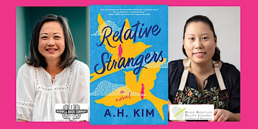 Imagem principal do evento A.H. Kim, author of RELATIVE STRANGERS - an in-person Boswell event