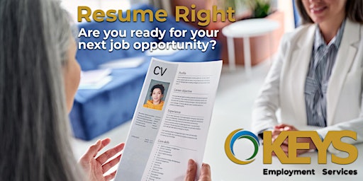 Resume Right: In-person Workshop primary image