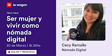 Tech Talk: Ser mujer y nómada digital primary image