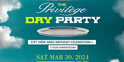 <-PRIV·i·LEGE - THE DAY PARTY-> 3.30 primary image