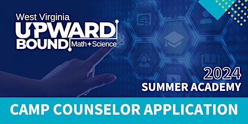 Primaire afbeelding van 2024 WV Upward Bound Math-Science Camp Counselor Application