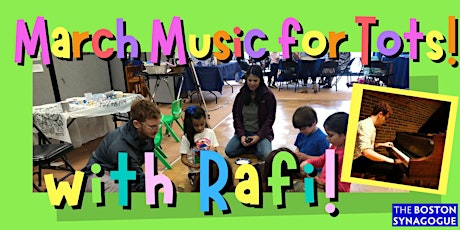Imagem principal de March Music for Tots with Rafi!