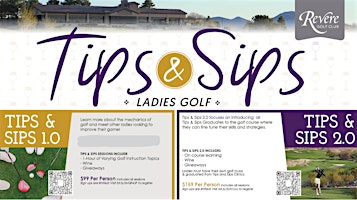 Tips and Sips 2.0 - Fridays – 4:30PM-6PM primary image
