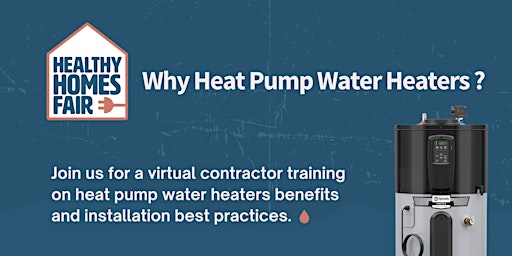 Primaire afbeelding van FREE TRAINING: Why Heat Pump Water Heaters?