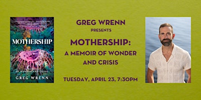 Book Event: Greg Wrenn primary image