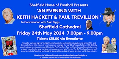 'An Evening with Keith Hackett & Paul Trevillion' with Alan Biggs primary image