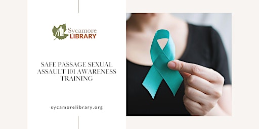 Imagem principal do evento Sexual Assault Awareness 101: Training with Safe Passage