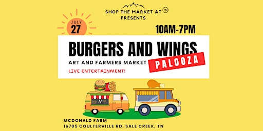 Burgers and Wings Palooza primary image