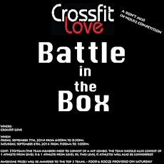 CrossFit Love's "Battle in the Box" primary image