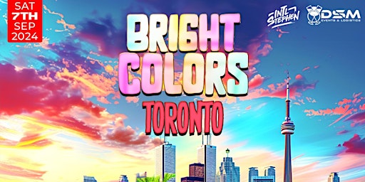 Imagem principal do evento Bright Colors Boatride (Toronto)