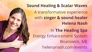 Sound Healing and Scalar Waves: A Deep & Transformative Experience primary image