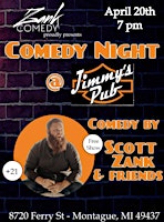Primaire afbeelding van Comedy Night at  Jimmy's Pub
