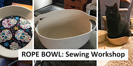 Rope Bowl: Sewing Workshop