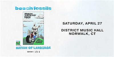 Beach Fossils with friends Nation of Language  primärbild