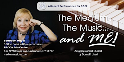 Imagem principal do evento The Medium... The Music... and ME!