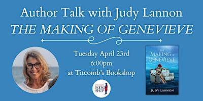 Primaire afbeelding van Author Talk with Judy Lannon: The Making of Genevieve