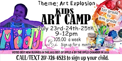 Summer Camp Week 8 July 23-24-25 primary image