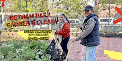 Stewardship Saturday at Gotham Park - Garden & Clean Up primary image