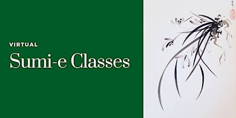 Virtual April Sumi-e Classes (Tuesdays)