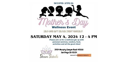 Image principale de Mother’s Day Wellness Event