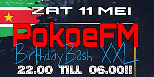 Primaire afbeelding van PokoeFM BirthdayBash 2024 XXL