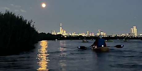 Hackensack Riverkeeper's Guided Moonlight Kayak Tour (Post-Full Moon)