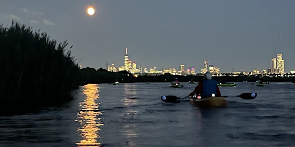 Hackensack Riverkeeper's Guided Moonlight Kayak Tour (Post-Full Moon)