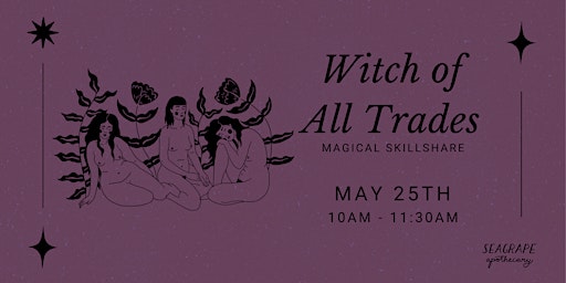 Primaire afbeelding van Witch of All Trades - Magical Skillshare