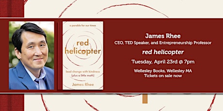 James Rhee presents "red helicopter" with Stephen Hinds