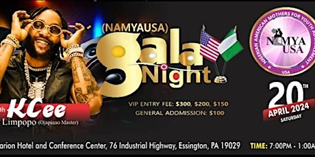 NamyaUSA Annual Gala/ KCee Live Concert