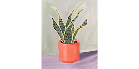 Shag’s Tavern - Snake Plant - Paint Party primary image