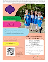 Primaire afbeelding van A Scoop of Friendship: A Daisy Ice Cream Social with Girl Scouts!