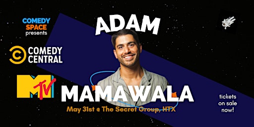 Imagem principal do evento Adam Mamawala (Comedy Central, MTV)
