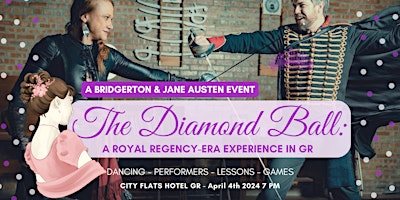 Hauptbild für Jane Austen and Bridgerton Event:  The Diamond Regency Ball