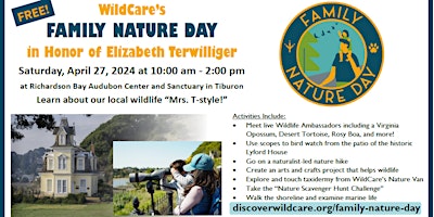 WildCare's Free Family Nature Day primary image