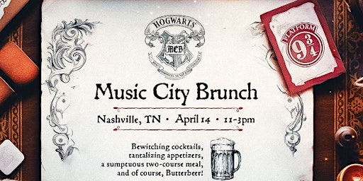 A Hogwarts Brunch, by Music City Brunch primary image