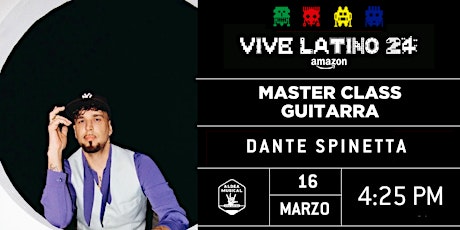 Mater Class: Guitarra - Dante Spinetta primary image
